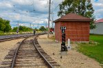 Traffic light, sign - Illinois Railway Museum